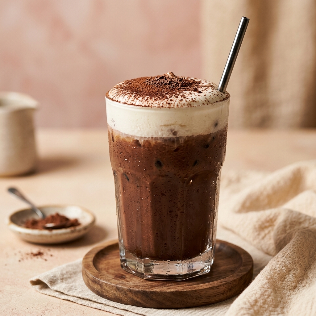 Dark Cocoa with Cheese